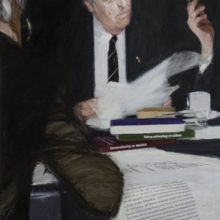 Portret van prof. dr. A.C.M. van Melsen
