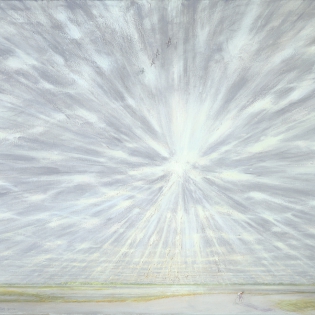 Doorbrekende zon boven de Waal, 2004