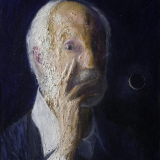 Zelfportret op 89-jarige leeftijd